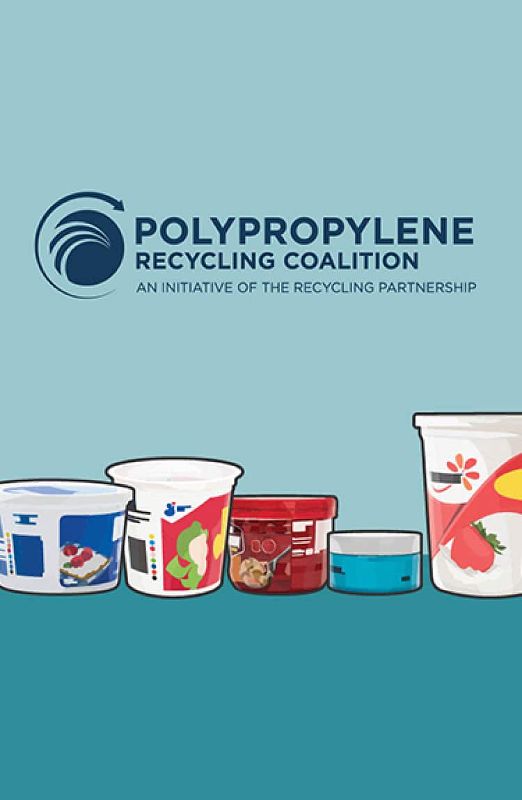 KDP became a Founding Member and the largest funder of The Recycling Partnership's Polypropylene Recycling Coalition