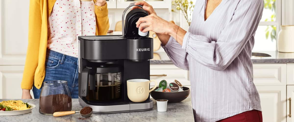  Keurig K-Duo Coffee Maker, Single Serve and 12-Cup