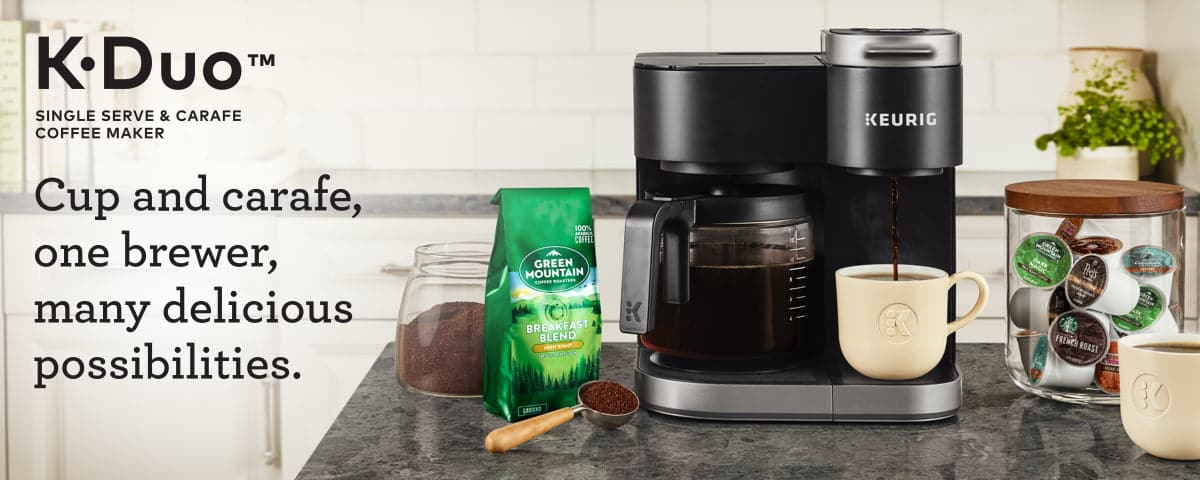 Keurig K-Duo Coffee Maker Review and Demonstration 