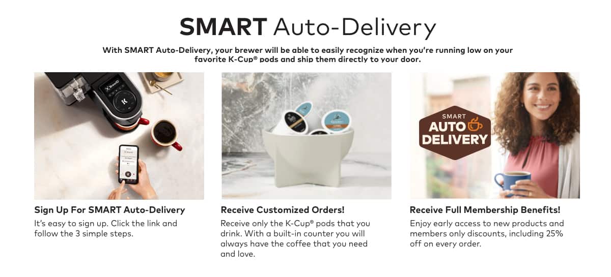 K-Supreme Plus® SMART Single Serve Coffee Maker Keurig®