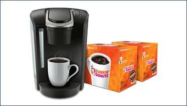 Dunkin Donuts K-Select Coffee Maker Bundle