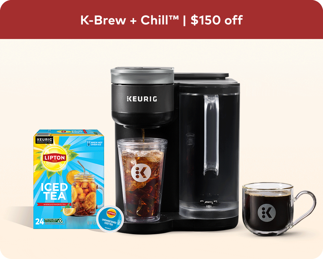 K-Brew + Chill™ Coffee Maker – Makes Cold Iced Coffee