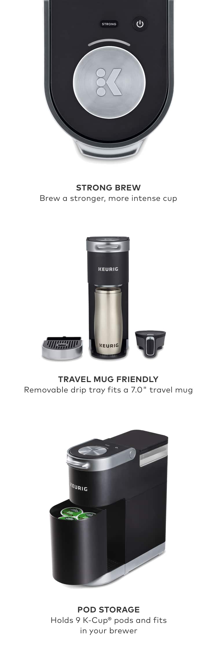 K Mini Plus Single Serve Coffee Maker