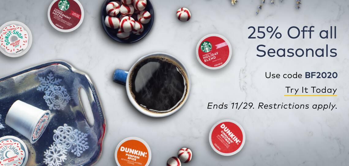 25% Off Seasonal Favorites