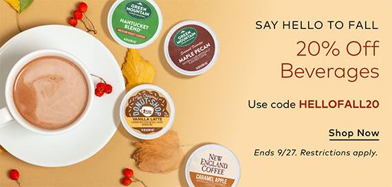 20% Off Beverages