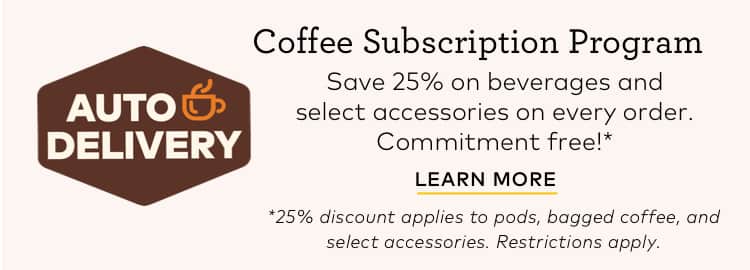Auto Delivery | Coffee Subscription Program