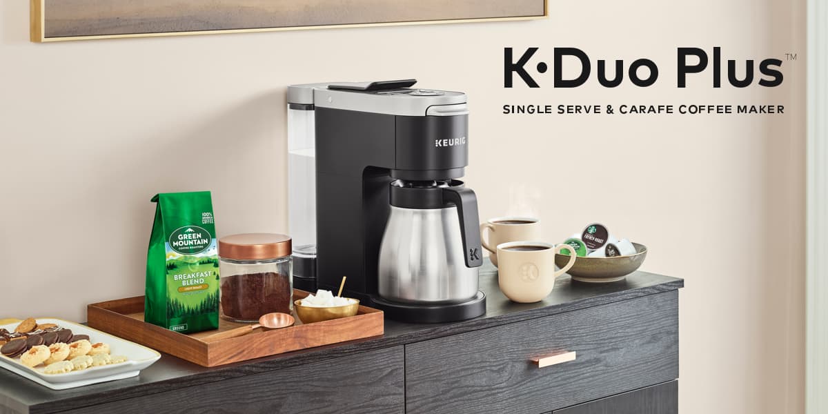 Keurig K-Duo Single Serve & Carafe Coffee Maker - Kitchen & Company