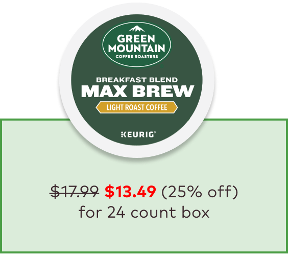 Keurig auto delivery hot sale