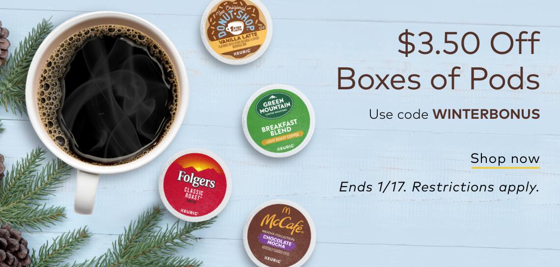 $3.50 off boxes of pods